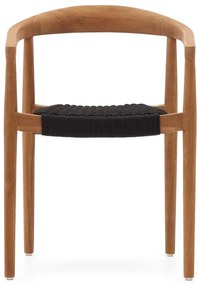 Jedálenská stolička v prírodnej farbe v súprave 4 ks Ydalia – Kave Home