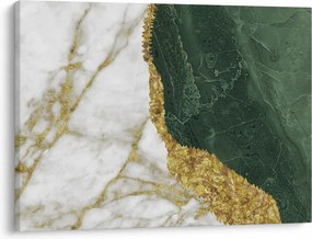 Obraz - Zelený mramor N⁰3 (70x50 cm)