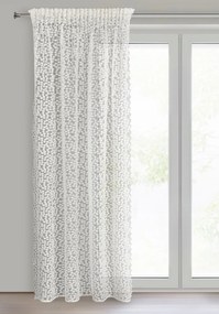 ZÁCLONA NA PÁSKE DAISY 140X270 CM BIELA