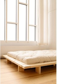 Matrac v čiernej farbe Karup Design Double Latex Black, 160 × 200 cm