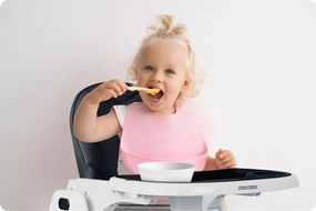 Detská jedálenská stolička Ricokids Tulo čierna