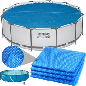 Solárny panel ohrievača vody s krytom pre Bestway Steel Pro Max 366x76 cm