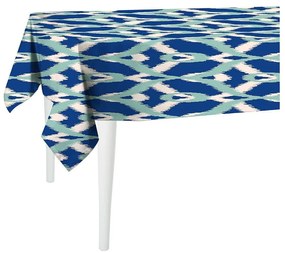 Modro-zelený obrus Mike & Co. NEW YORK Honey Coastal, 220 x 140 cm