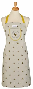 Béžovo-žltá bavlnená zástera Cooksmart ® Bumble Bees
