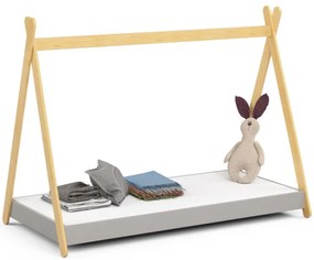 Detská posteľ GEM 80x180 cm, sivá