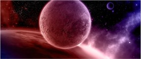 Obraz - Planéta (120x50 cm)