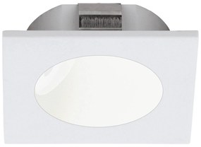 Zapustené nástenné LED svietidlo Zarate biele