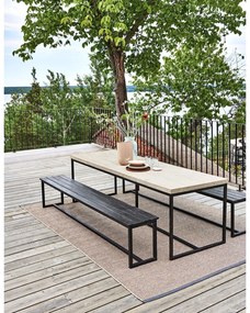 Béžový vnútorný a vonkajší koberec 60x125 cm Effi Granit – Pappelina