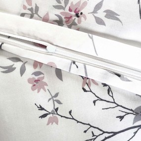 SATÉNOVÉ OBLIEČKY GARDENYA EXCLUSIVE 200X220 CM, 2KS 70X80 CM KVETY