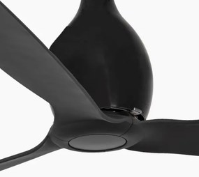 FARO 32030 - Stropný ventilátor MINI ETERFAN čierna pr. 128 cm + diaľkové ovládanie