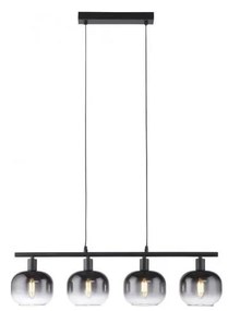 JUST LIGHT. 15421-18 - Luster na lanku ZEA 4xE14/25W/230V čierna