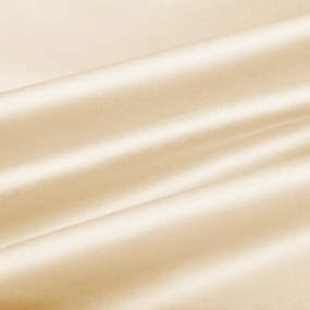 Biante Saténový behúň na stôl polyesterový Satén LUX-032 Krémový 35x180 cm