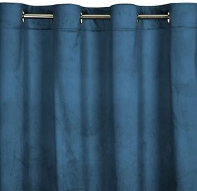 HOTOVÝ ZÁVES DESIGN91 GINA 140X250 CM MODRÁ NAVY