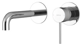 Sapho Sapho, ULTRAMIX 2-prvková podomietková umývadlová batéria, hubica 20cm, chróm, UT018