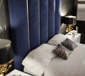MANŽELSKÁ ČALÚNENÁ POSTEĽ ELISÉE 2 PANELOVÉ ČELO 160x200 Magic Velvet 2216