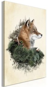 Obraz - Mr Fox (1 Part) Vertical Veľkosť: 80x120, Verzia: Na talianskom plátne