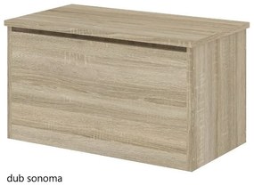 Detská truhla na hračky RUŽOVÝ MACKO