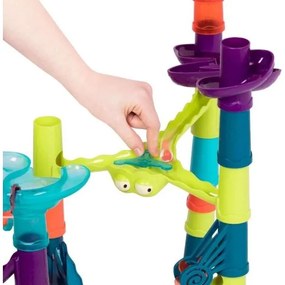 B-Toys - Gulôčková dráha MARBLE Deluxe 3xAG13