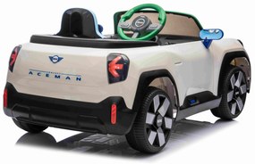 RAMIZ Elektrické autíčko Mini Concept Aceman JE1688 - biele