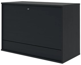 Čierna vinotéka 89x61 cm Mistral 004 - Hammel Furniture