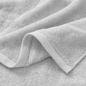 Goldea detský froté uterák - panda na svetlo sivej 30 x 50 cm