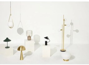 Tmavozelená stolová lampa (výška 38 cm) Shape – Hübsch