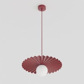 Luster na lanku UMBRA 1xG9/8W/230V červený