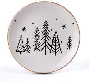 Keramický tanier STROMČEKY 24 cm