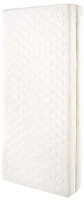 Rozkladací penový matrac 90/180 x 200 cm, krémová