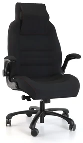 Záťažová stolička Robusto, čierna