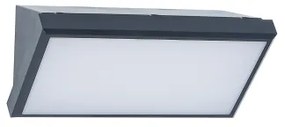 Brilagi - Vonkajšie nástenné svietidlo TRIANGLE 1xE27/60W/230V antracit IP65