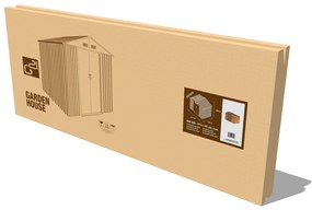 G21 Záhradný domček GAH 529 - 277 x 191 cm, hnedý