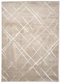 Spoltex, Kusový koberec Ambiance 681253-02 Beige, 120x170, béžová, kancelária