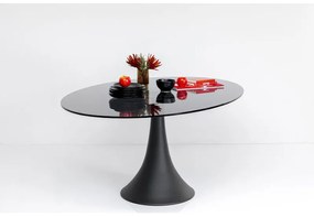 Grande Possibilita stôl z dymového skla 180x120 cm