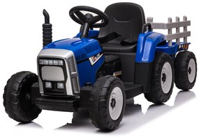 Elektrické autíčko Traktor s prívesom NV-X611 modré