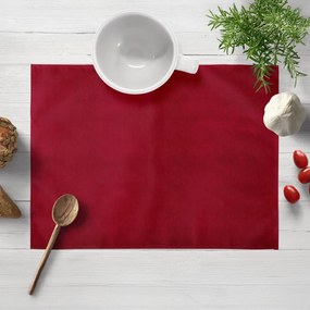 Biante Zamatové prestieranie na stôl Velvet Prémium SVP-007 Malinovo červené 30x40 cm