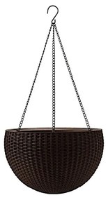 Plastový závesný a nástenný kvetináč ø 35 cm Hangingsphere – Keter