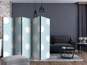 Paraván - Blue Sweetness II [Room Dividers] Veľkosť: 225x172, Verzia: Jednostranný