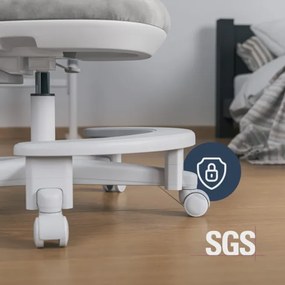 Detská otočná stolička Mark Adler Junior 5.7 Grey