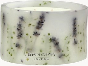 Ručne vyrobená vonná sviečka's 3 knôtmi Botanica (Lavender, Cedarwood)