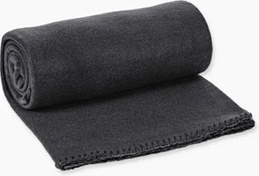 Deka fleece 130x160 cm, antracitová%