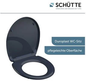 Schütte WC sedadlo z duroplastu (antracitová)  (100335933)