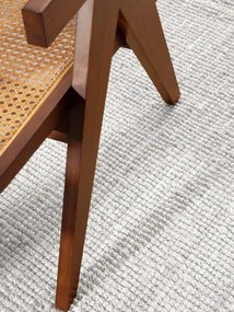 Koberec Hanse Home Bouclé Jaipur biely kruh