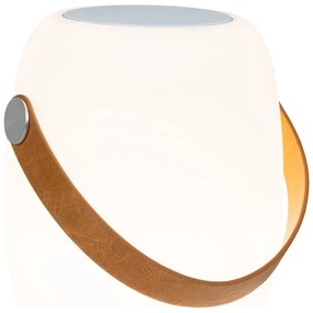 LED prenosné vonkajšie svietidlo s časovačom a reproduktorom na USB ø 18 cm Cardiff – House Nordic