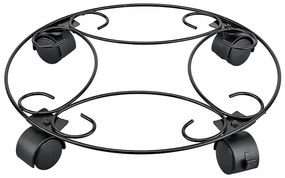 Stojan na kvety s kolieskami 32,5x5,5 cm ES36004