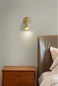 Searchlight 23340GO - Nabíjateľné a stmievateľné LED nástenné svietidlo CONE LED/1,5W/5V zlaté