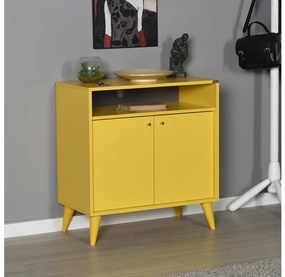 Adore Furniture Komoda 79x73 cm žltá AD0002