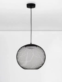LED čierne dizajnové svietidlo Kinetic 40