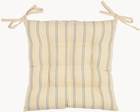 Bavlnené podušky na stoličky Campagne, 4 ks