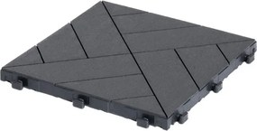 Gumová dlaždica ARISTA 30 x 30 cm, antracit MHEU5100540